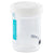 Container: Tite-Rite, 120mL (4oz), PP, STERILE, Attached White Screw Cap, ID Label with Tab Seal, Graduated, Attached Temperature Strip