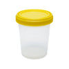 Container: 1000mL (32oz), PP, Graduated, with Separate Yellow Screwcap