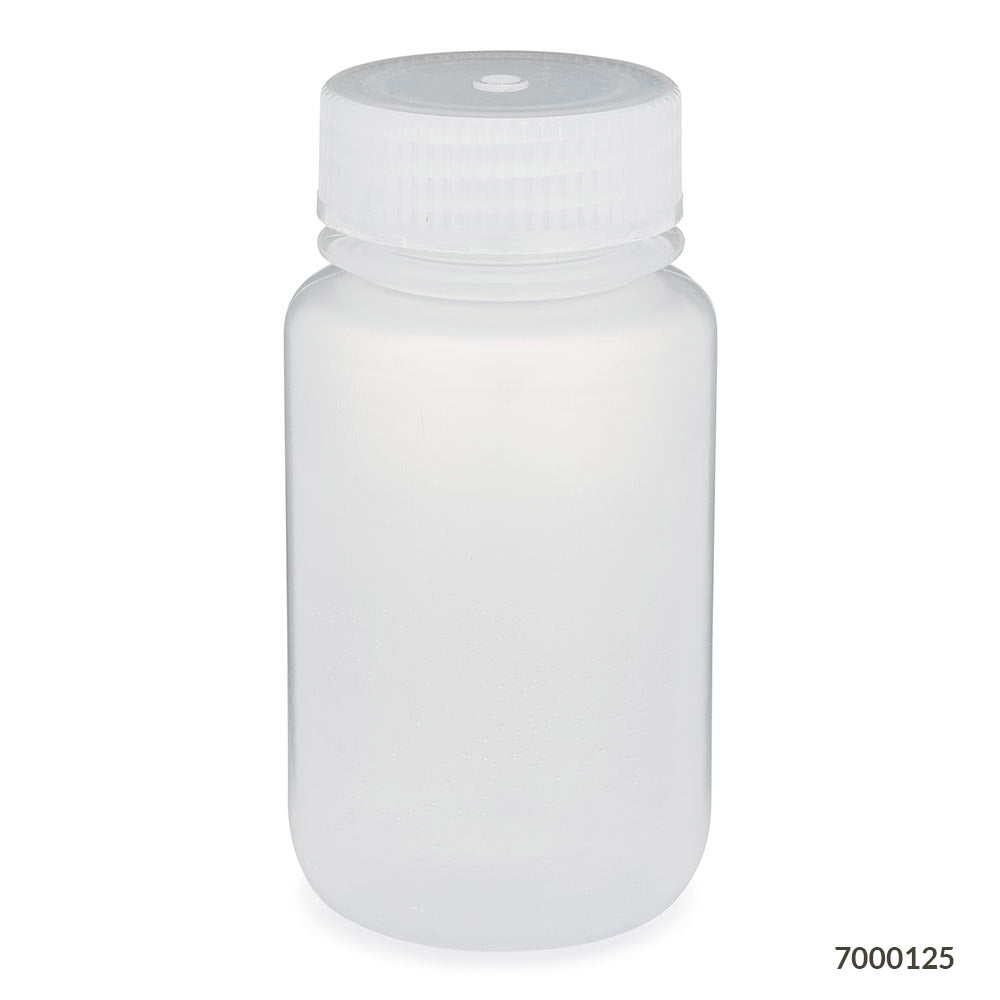 Bottles, Diamond RealSeal, Wide Mouth, Round, PP with PP Closure, 125mL, 12/Pack, 72/Case