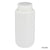 Bottles, Diamond RealSeal, Wide Mouth Round, HDPE with PP Closure, 1000mL, 6/Pack, 24/Case