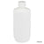 Bottles, Diamond RealSeal, Narrow Mouth Boston Round, HDPE with PP Closure, 500mL, 12/Pack, 48/Case
