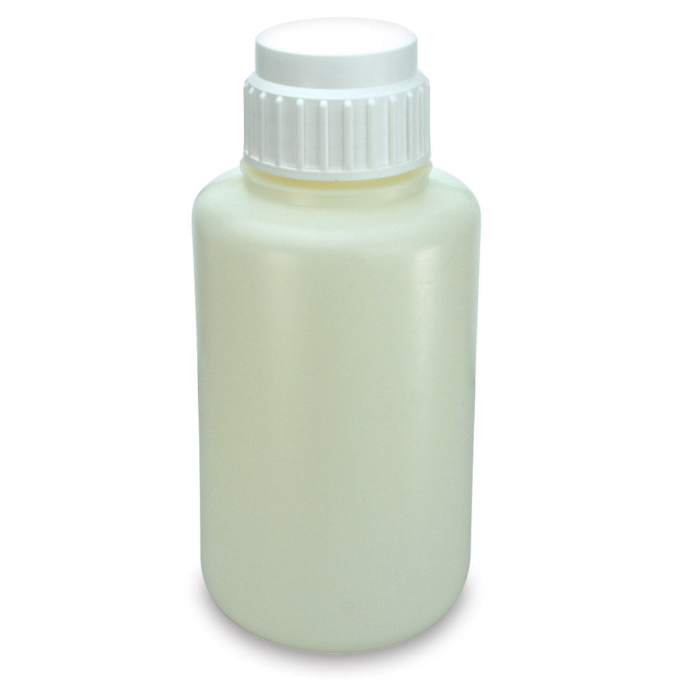 Vacuum Bottle, Heavy Duty, HDPE with White PP 83mm Screw Cap, 4 L