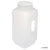 Bottles, Diamond RealSeal, Wide Mouth with Handle, Square, PP with PP Closure, 4L, 6/Case