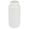 Diamond Essentials Bottle, Wide Mouth, Round, HDPE with PP Closure, 1000mL, Bulk Packed with Bottles and Caps Bagged Separately, 50/Case