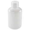 Diamond Essentials Bottle, Narrow Mouth, Boston Round, HDPE with PP Closure, 125mL, Bulk Packed with Bottles and Caps Bagged Separately, 500/Case
