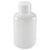 Diamond Essentials Bottle, Narrow Mouth, Boston Round, HDPE with PP Closure, 125mL, Bulk Packed with Bottles and Caps Bagged Separately, 500/Case