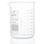 2000mL Beaker, Globe Glass, Low Form Griffin Style, Heavy Duty, Dual Graduations, 4/Pack