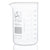 4000mL Beaker, Globe Glass, Low Form Griffin Style, Heavy Duty, Dual Graduations, 1/Pack