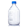 2000mL Media Bottle, Globe Glass, 10/Box