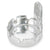 Aluminum Micro Weighing Dish, .35ml, 13mm Dia x 3.5H mm, Round, Crimped Walls