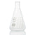 1000mL Erlenmeyer Flask, Globe Glass, Heavy Duty, Narrow Mouth, Dual Graduations