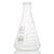 4000mL Erlenmeyer Flask, Globe Glass, Heavy Duty, Narrow Mouth, Dual Graduations