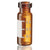 DiamondPure Chromatography Vial, 2mL, Amber Glass, Crimp Closure, 11mm Large Opening, 12x32mm, White Marking Spot