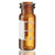 DiamondPure Chromatography Vial, 2mL, Amber Glass, Snap Closure, 11mm Large Opening, 12x32mm, White Marking Spot
