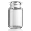 DiamondPure Headspace Vial, 6mL, Clear Glass, Crimp Closure, 20mm Tapered Opening, 22x38mm, Radius Bottom