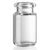 DiamondPure Headspace Vial, 6mL, Clear Glass, Crimp Closure, 20mm Tapered Opening, 22x38mm, Radius Bottom