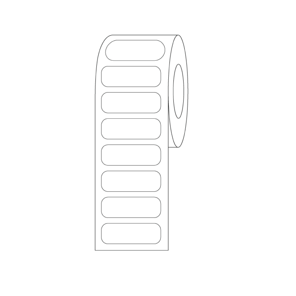Label Rolls, Cryo, 21x7mm, for 0.5mL Tubes, White