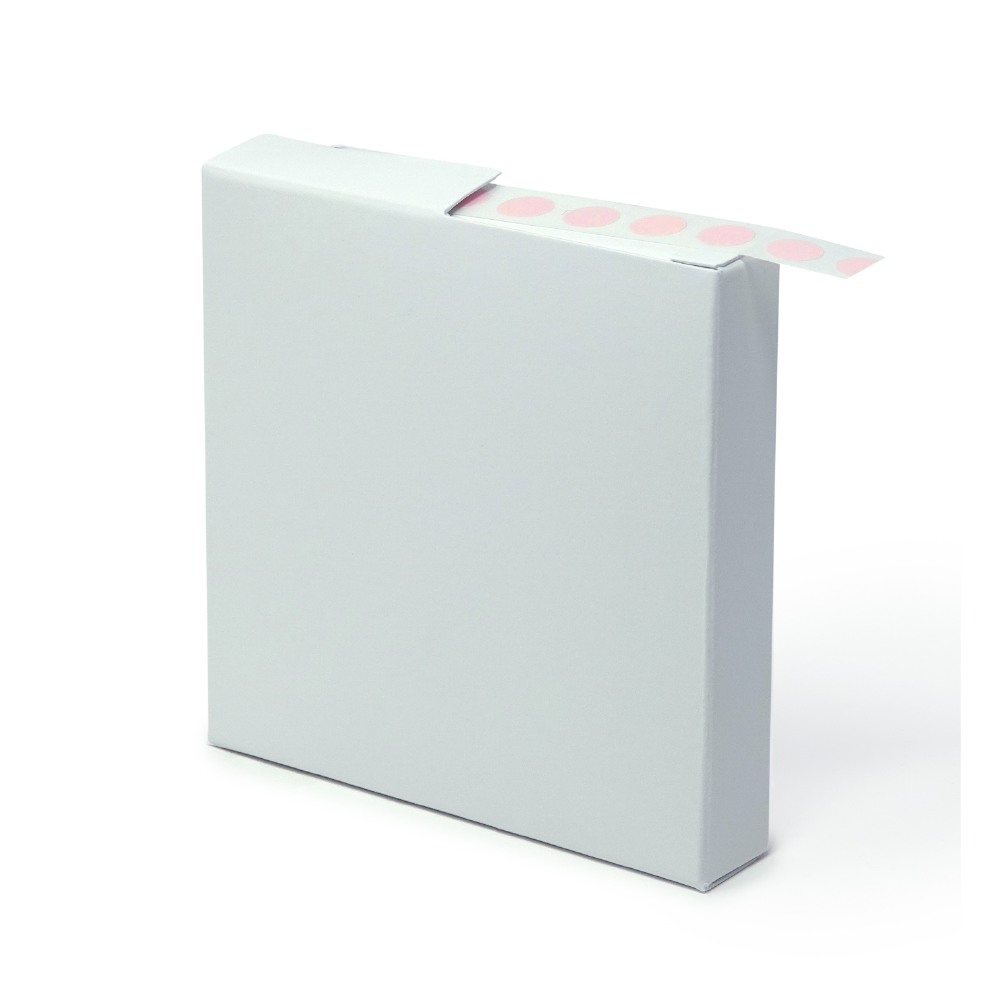 Label Rolls, Cryo, 9.5mm Dots, for 0.5-1.5mL Tubes, Pink