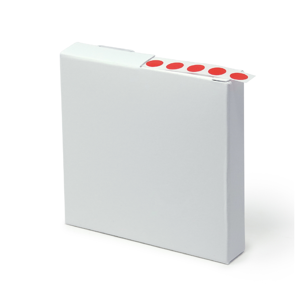 Label Rolls, Cryo, 9.5mm Dots, for 0.5-1.5mL Tubes, Red