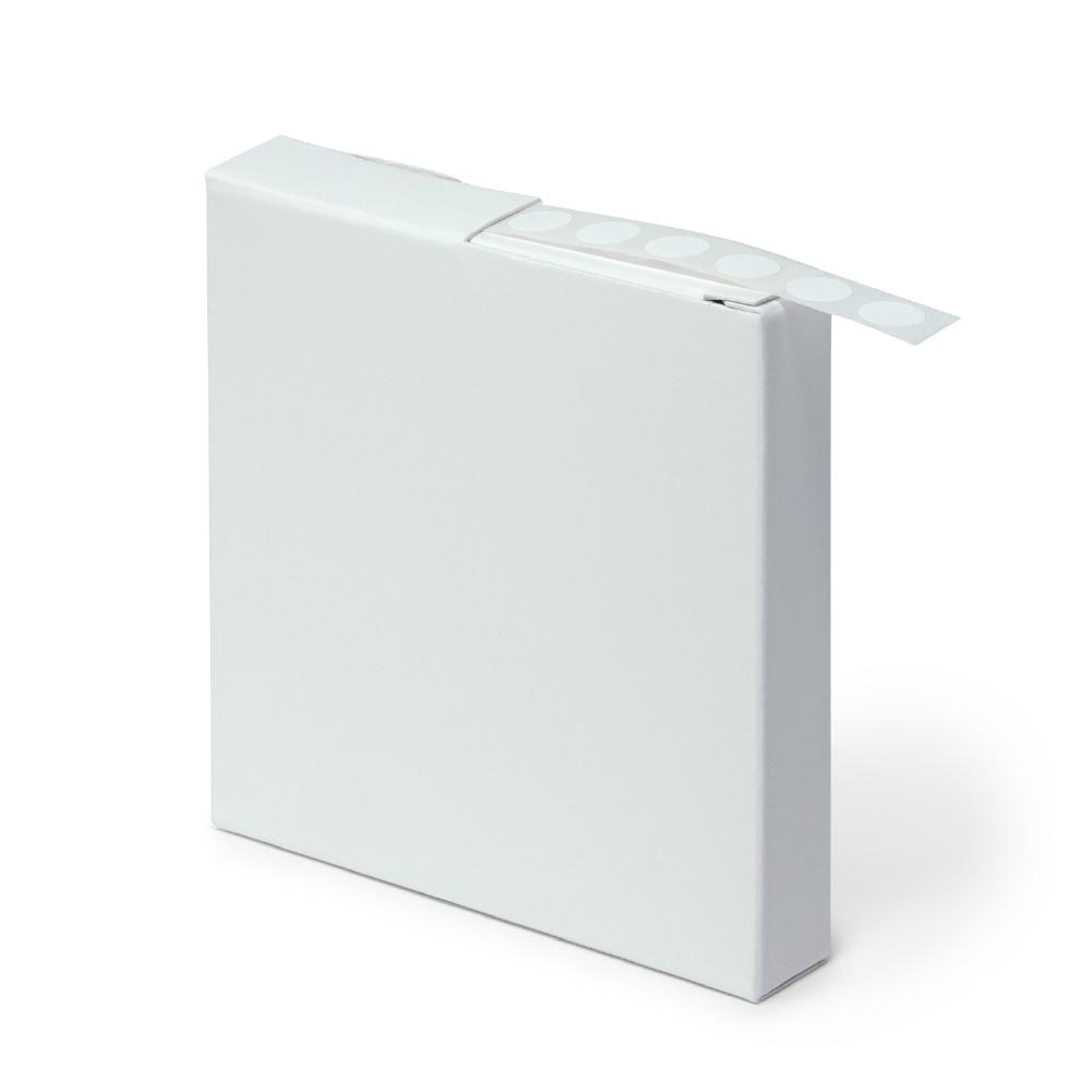 Label Rolls, Cryo, 9.5mm Dots, for 0.5-1.5mL Tubes, White