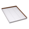 Label Sheets, Cryo, 67x25mm, for Racks and Boxes, 20 Sheets, 30 Labels per Sheet, White