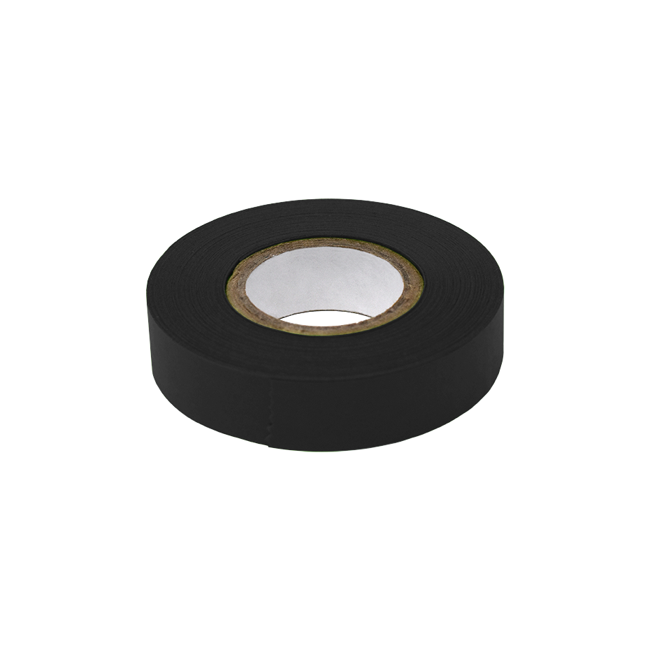 Labeling Tape, 1/2" x 500" per Roll, 6 Rolls/Box, Black