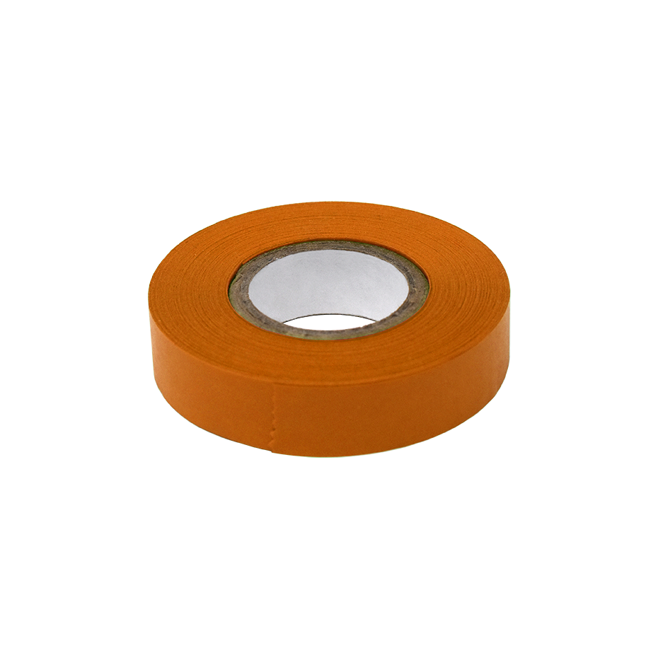 Labeling Tape, 1/2" x 500" per Roll, 6 Rolls/Box, Orange