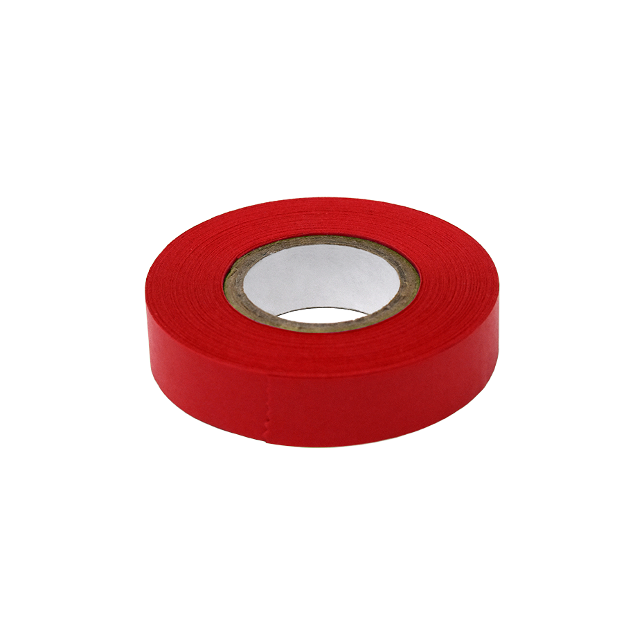 Labeling Tape, 1/2" x 500" per Roll, 6 Rolls/Box, Red