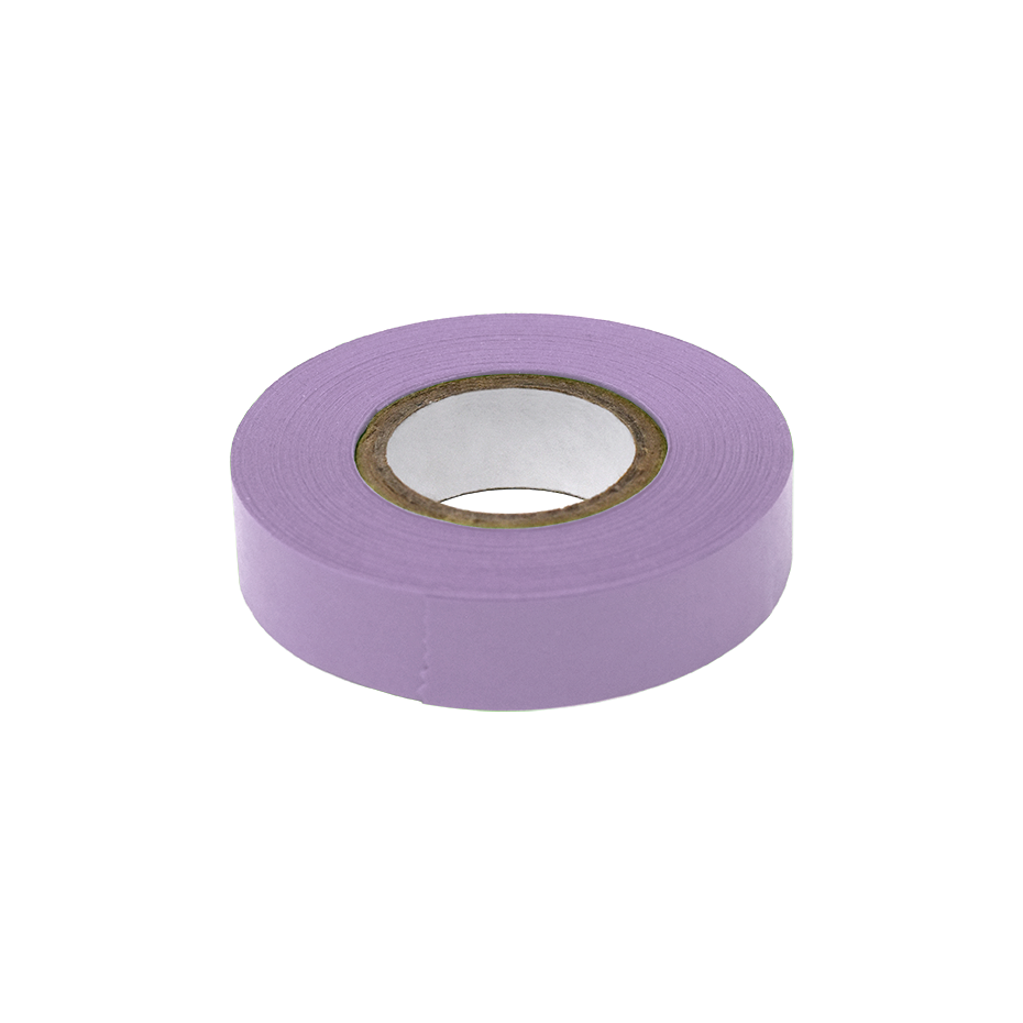 Labeling Tape, 1/2" x 500" per Roll, 6 Rolls/Box, Violet
