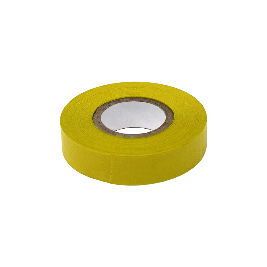 Labeling Tape, 1/2" x 500" per Roll, 6 Rolls/Box, Yellow
