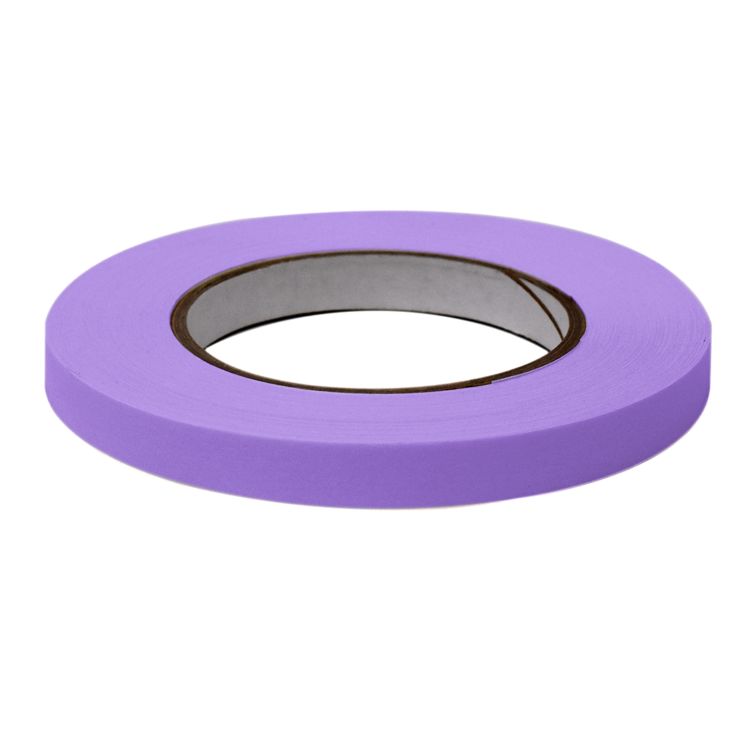 Labeling Tape, 1/2" x 60yd per Roll, 6 Rolls/Case, Lavender