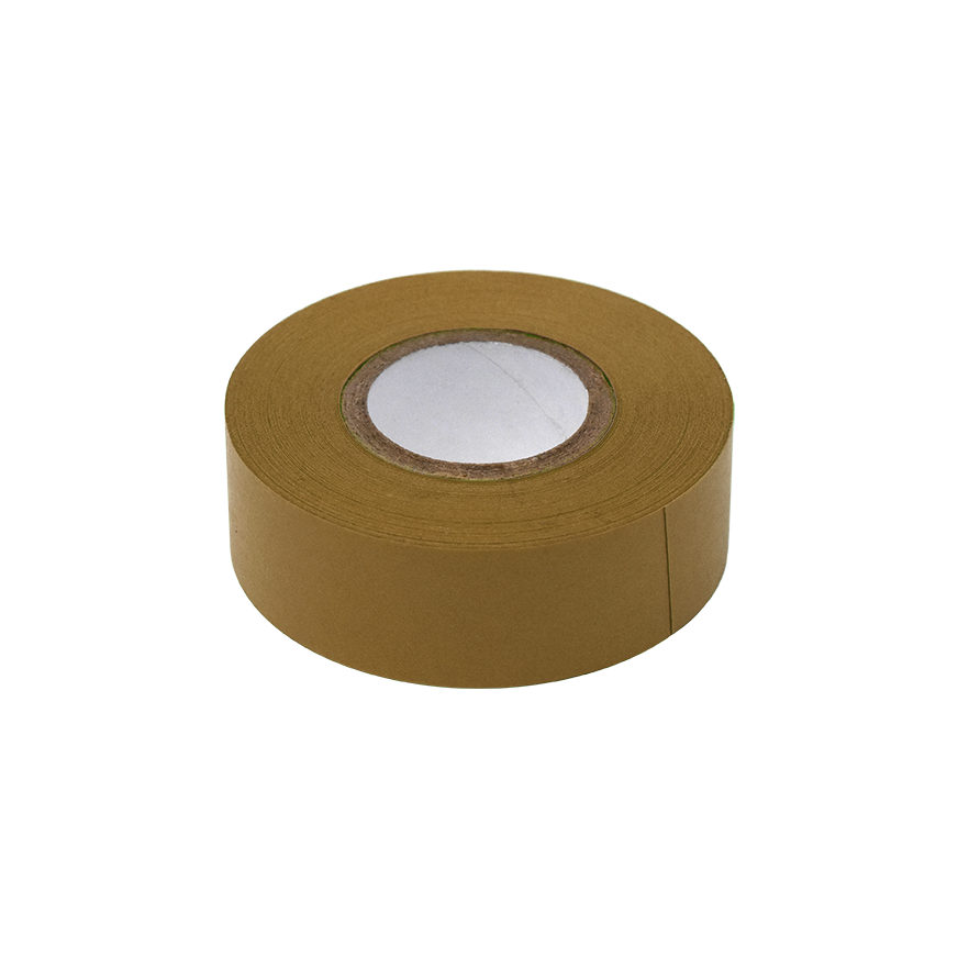 Labeling Tape, 3/4" x 500" per Roll, 4 Rolls/Box, Gold