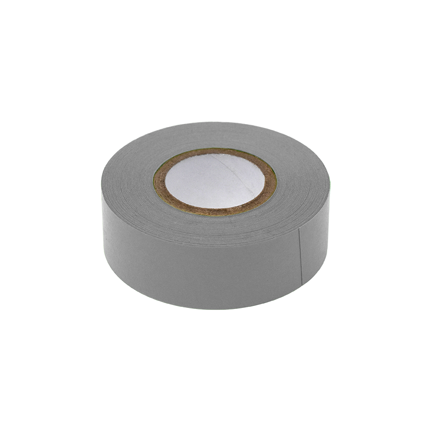 Labeling Tape, 3/4" x 500" per Roll, 4 Rolls/Box, Gray