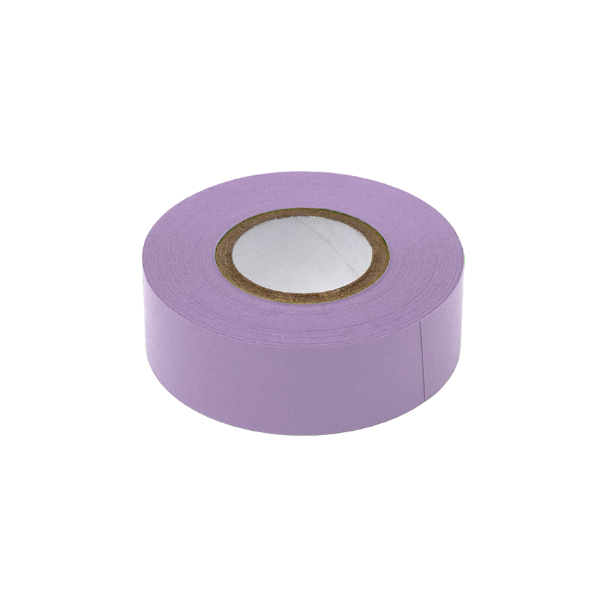 Labeling Tape, 3/4" x 500" per Roll, 4 Rolls/Box, Violet