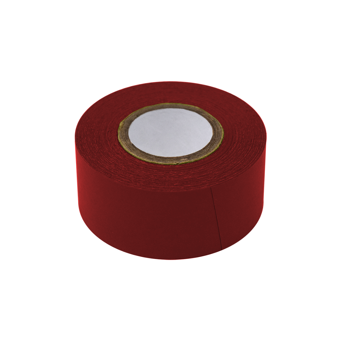 Labeling Tape, 1" x 500" per Roll, 3 Rolls/Box, Dark Red