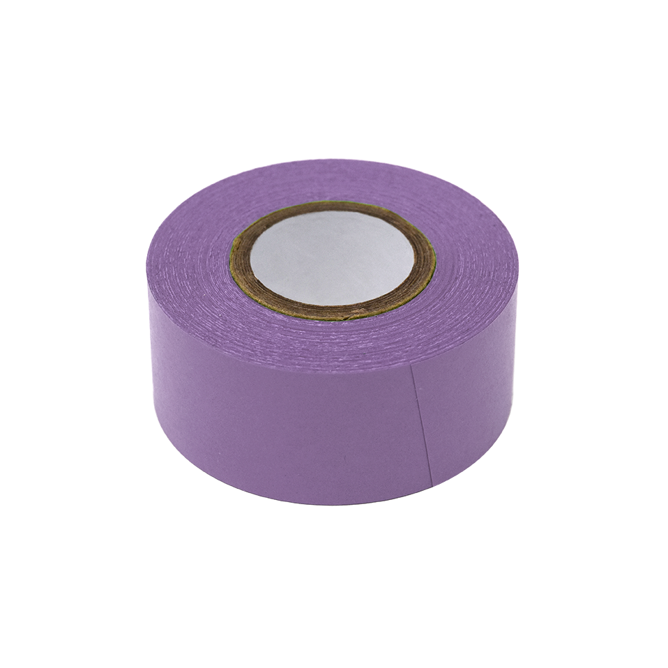 Labeling Tape, 1" x 500" per Roll, 3 Rolls/Box, Lavender