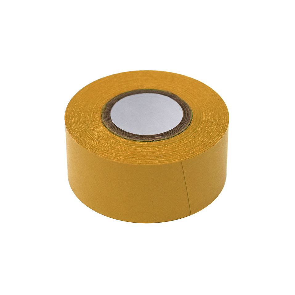Labeling Tape, 1" x 500" per Roll, 3 Rolls/Box, Tan