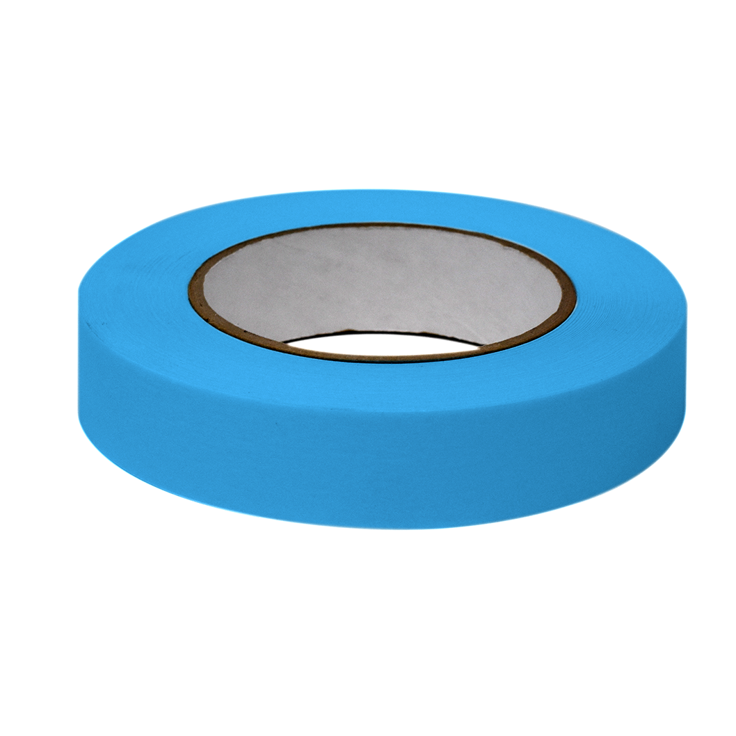 Labeling Tape, 1" x 60yd per Roll, 3 Rolls/Case, Blue