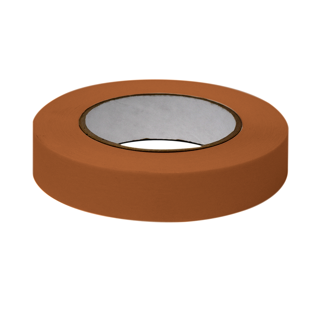 Labeling Tape, 1" x 60yd per Roll, 3 Rolls/Case, Copper