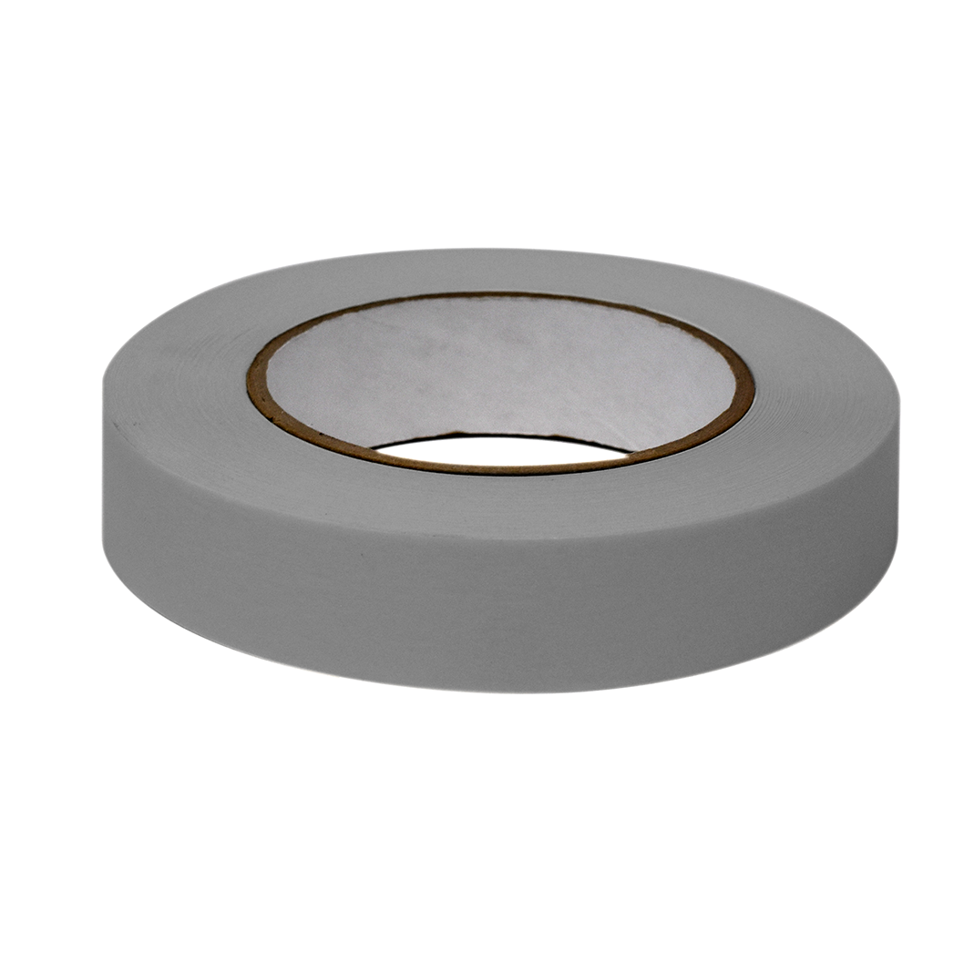 Labeling Tape, 1" x 60yd per Roll, 3 Rolls/Case, Silver