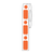 Label/Dot Combo Roll, Cryo, Direct Thermal, 24x13mm & 9.5mm Dot, for 1.5mL Tubes, Orange