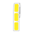 Label Roll, Cryo, Direct Thermal, 27x13mm, for Cryogenic Vials, Yellow