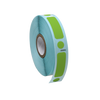 Label/Dot Combo Roll, Cryo, Direct Thermal, 38x13mm & 9.5mm, Dot for 2.0mL Tubes, Green