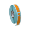 Label/Dot Combo Roll, Cryo, Direct Thermal, 38x13mm & 9.5mm, Dot for 2.0mL Tubes, Orange