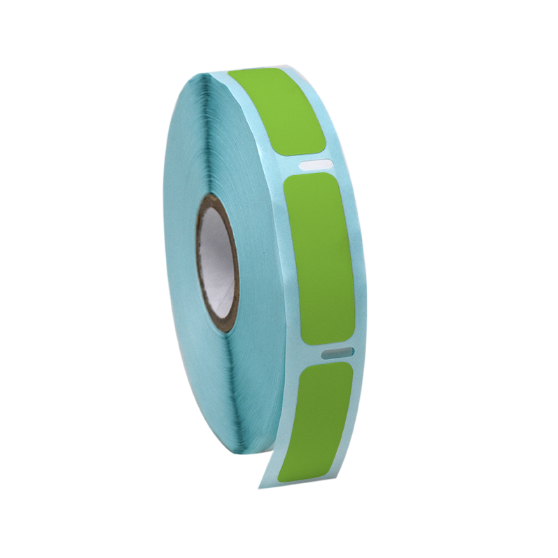 Label Roll, Cryo, Direct Thermal, 38x13mm, for Cryogenic Vials, Green