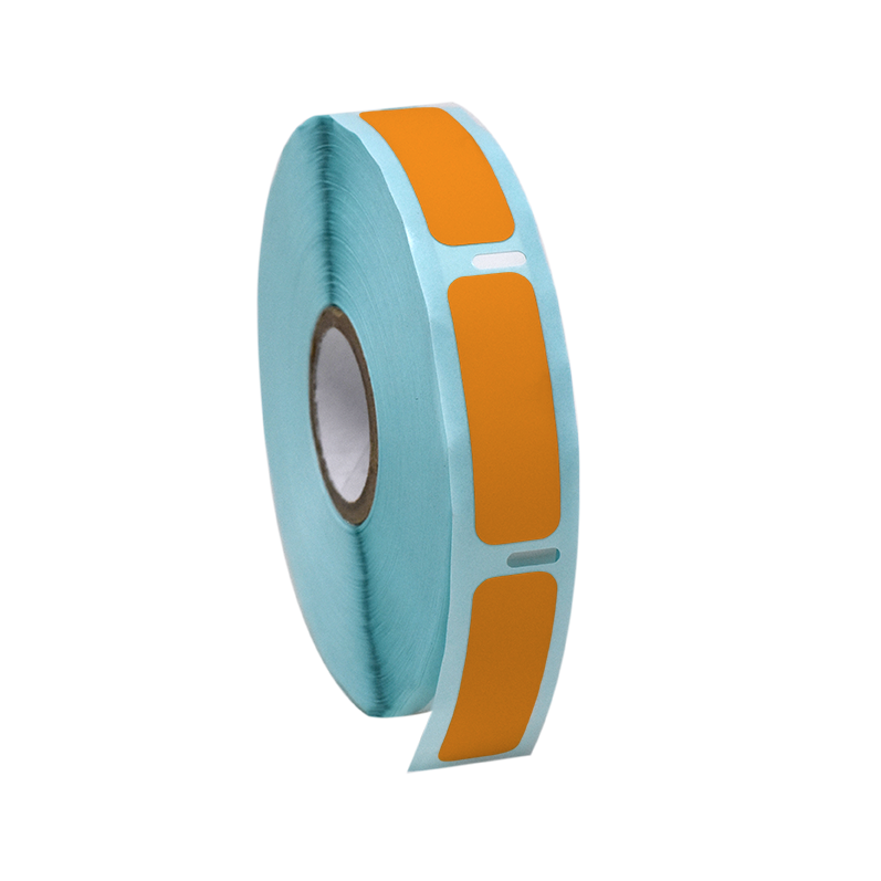 Label Roll, Cryo, Direct Thermal, 38x13mm, for Cryogenic Vials, Orange