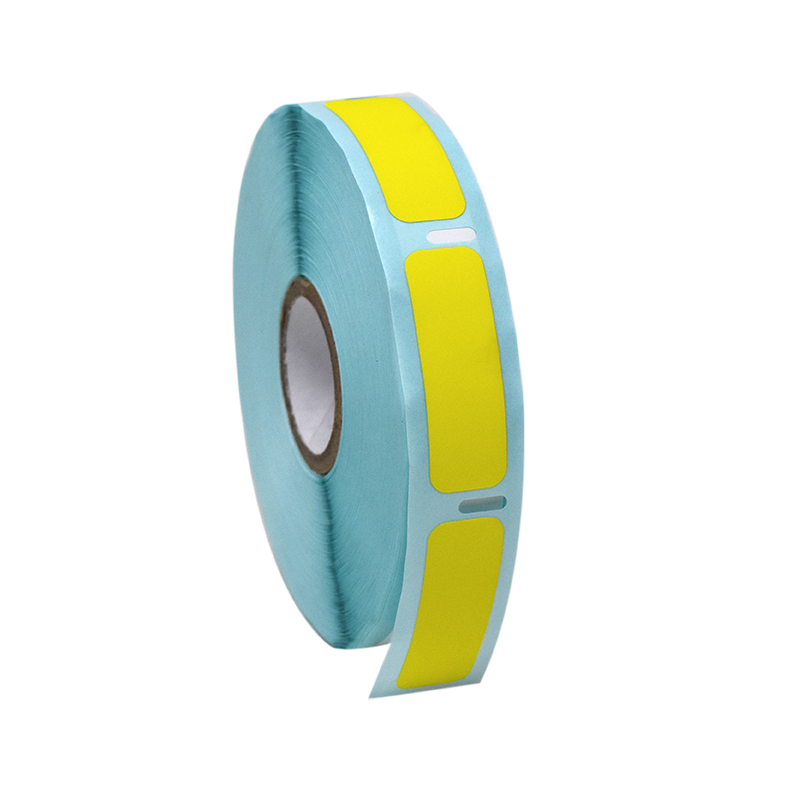 Label Roll, Cryo, Direct Thermal, 38x13mm, for Cryogenic Vials, Yellow