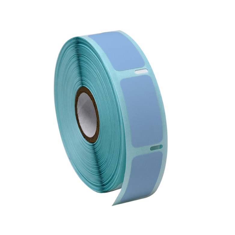 Label Roll, Cryo, Direct Thermal, 38x19mm, for Large Vials and Tubes, Blue