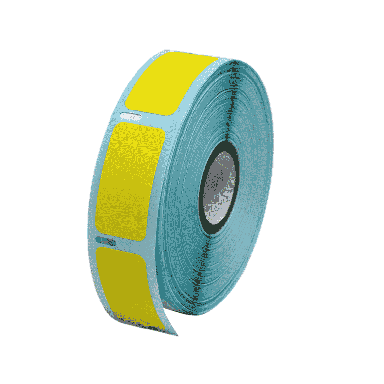 Label Roll, Cryo, Direct Thermal, 51x19mm, for Large Tubes, Racks and Boxes, Yellow