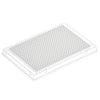 Diamond Shell 384-well PCR plate, A24 single notch, Clear PC frame and White PP wells